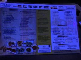 Sushi 21 menu