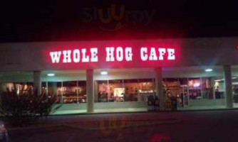 Whole Hog Cafe outside