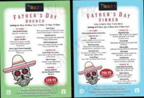 Sofia's Taqueria menu