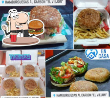 Hamburguesas Al Carbón El Viejon food