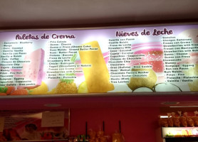 Crema Rosa Artisanal Creamery menu