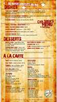 Top Shelf Mexican Food & Cantina menu