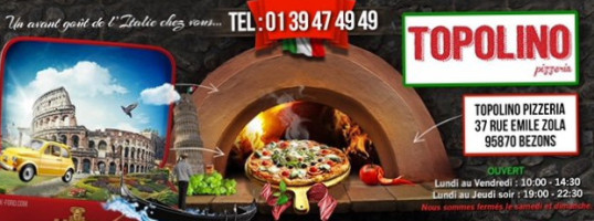 Topolino Pizzeria Bezons food