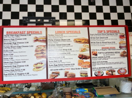 Top Bagels Deli menu