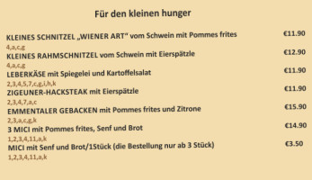 Romanesc In Muenchen Pschorr-krug. menu