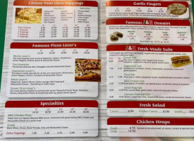 J&r Pizzeria menu