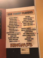 Wingnuts menu