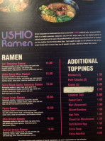Ushio Ramen food