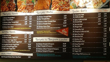 Yogis Grill menu