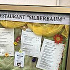 Silberbaum menu