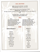 Bamboo Grove Hawaiian Grille menu