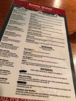 Scotty Quixx On Granby menu