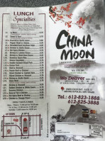 China Moon menu