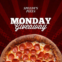 Speedys Pizza food