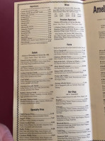 Amelio's Pizza and Wings menu