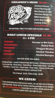 Billy Ray's Catfish Bbq Broken Arrow menu