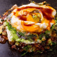 Okonomiyaki Mizuno food