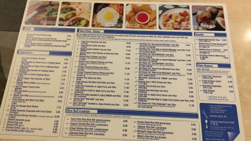 Blue Asia menu