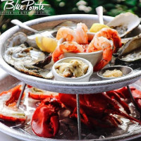 Blue Pointe Oyster Seafood Grill food