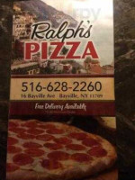 Ralph's Pizza food