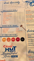 Crab Hut menu