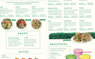 Freshii (161 N Clark, Chicago) menu