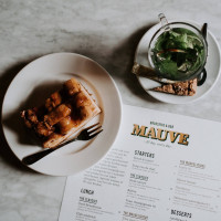 Mauve Restaurant Bar food