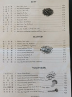 Hunan menu