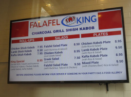 Falafel King Washington Street inside