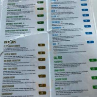 Proteinhouse menu