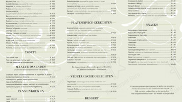 Brasserie Rhoonse Polder menu
