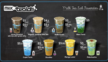 Milk Tea Lab food