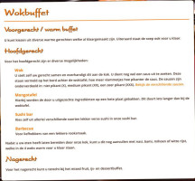 Wok Van Pejo menu