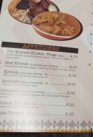 The Mukase African menu