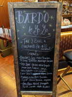 Bardo Lounge Supper Club menu
