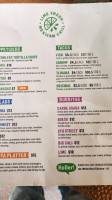 Lime Fresh Grill menu