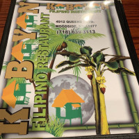 Kabayan Bistro Lounge And Banquet menu