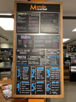 Mondo Market At Stanley Marketplace menu