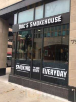 Doc’s Commerce Smokehouse outside