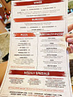 The Sportspage Pub Grill menu