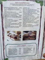 Olympia Pizza Pasta menu