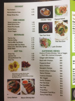 Rice Thai Cafe menu