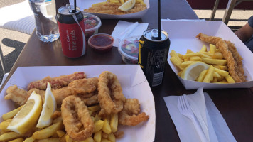 Off the Pier - Fish and Chippery food