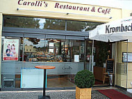 Carollis Cafe A. Aydin outside