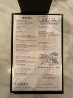 Royal House Oyster menu