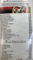 Salem Halal Market & Grill menu