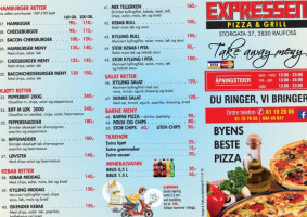 Expressen Pizza Og Grill food