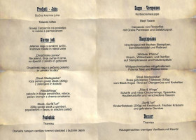 Johanns Kreative Küche menu
