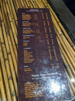 Tawanna Thai menu
