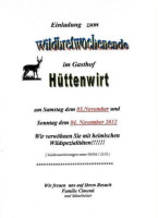 Gasthof HÜttenwirt menu